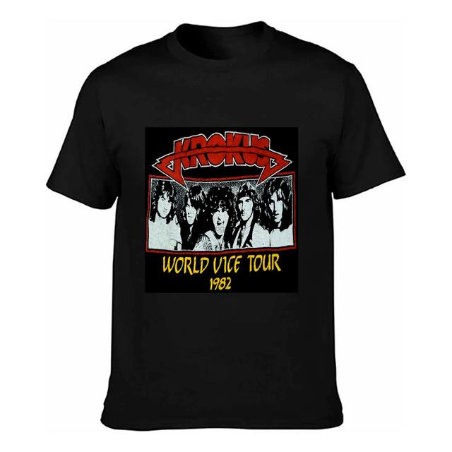 Футболка Krokus World Tour 1982 Группа