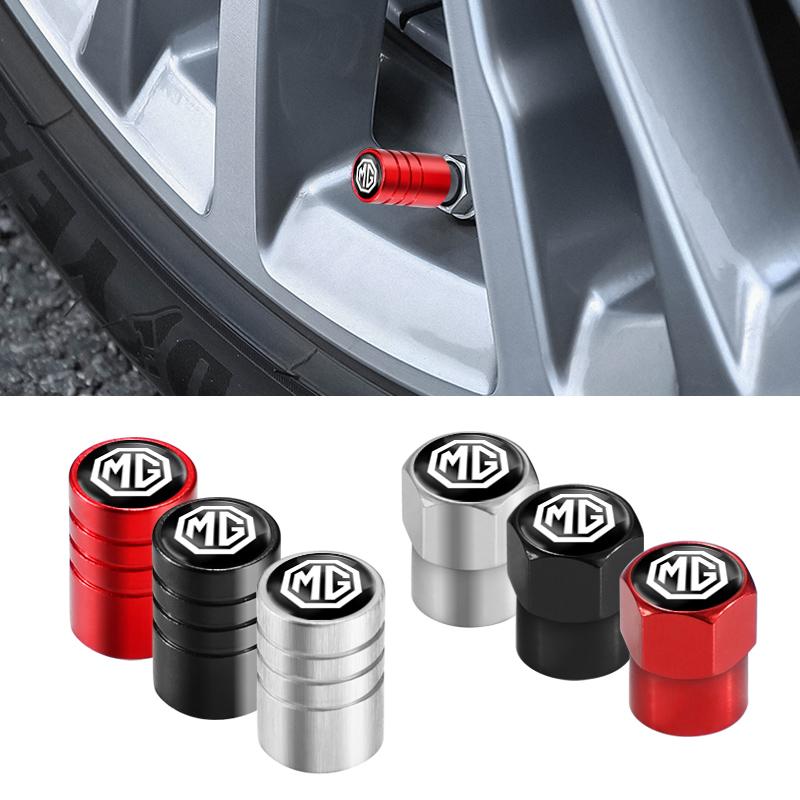 Alloy Car Valve Cap Wheel Valves Dust Cover Accessories For MG HS 2022 ZST ZS MG3 MG5 MG6 MG7 GT GS Hector ZX EZS EHS MG3X-Cross XX333