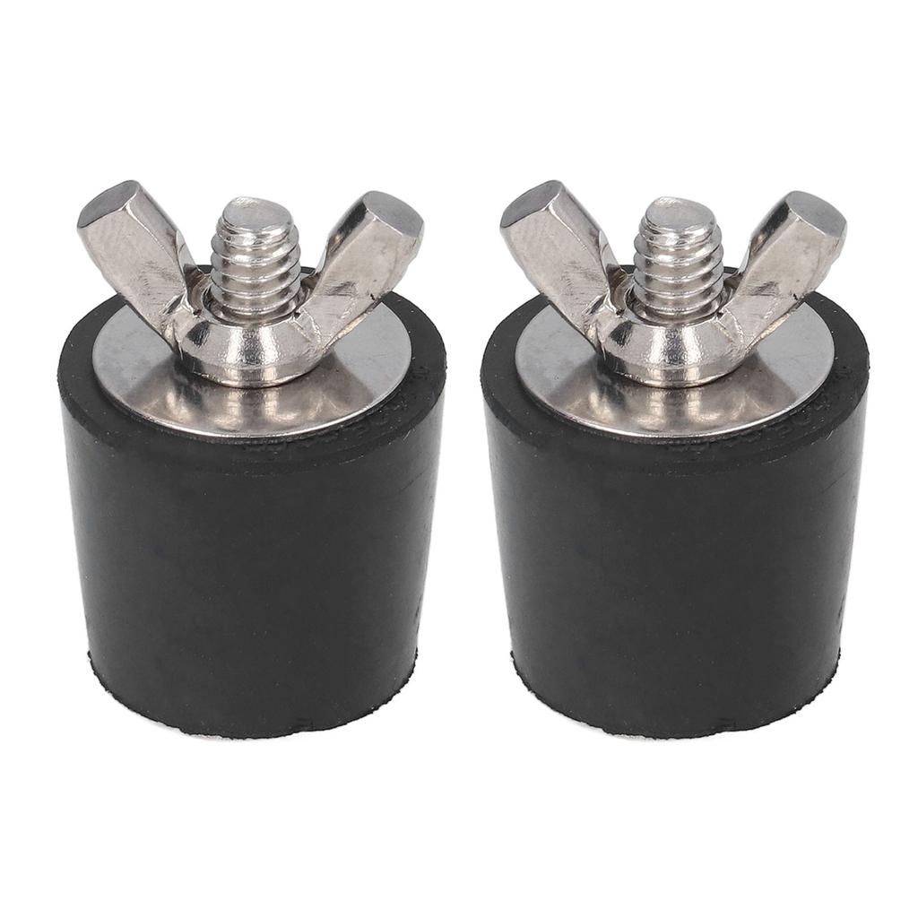 2Pcs Swimming Pool Rubber Plugs Winterizing Tapered Plug Swimming Pool Accessories 25mm