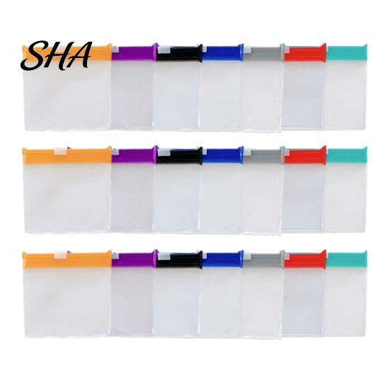 Mini Travel Pill Holder Slide Lock Medicine Bags, Compact Pouch Set, Self-sealing Zipper Reusable EVA Waterproof Storage Bag, for Small Items