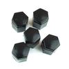 BSP630 5 Pcs Wheel Bolt Screw Cover Cap Black 26 Mm for Opel Vauxhall Astra G H Corsa C D E Meriva A B Vectra C Zafira A 1008209