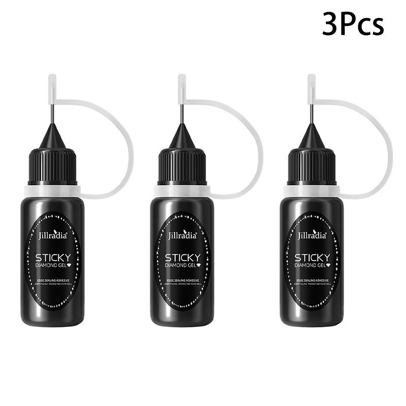 10Ml Nail Rhinestone Adhesive Glue For Stick The 3D Decorations Diy Super Strong No-Clean Edge-Sealing Gel Nail Art