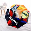 Personalized Name UFO Robot Grendizer Print Umbrella - Automatic Open/Close, Eight-Rib Durable Frame, Automatic Folding Umbrella