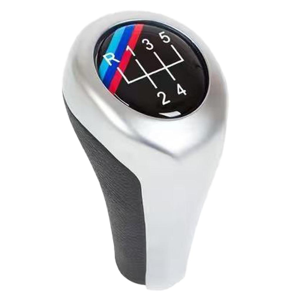 Silver Gear Shift Knob for BMW Modification