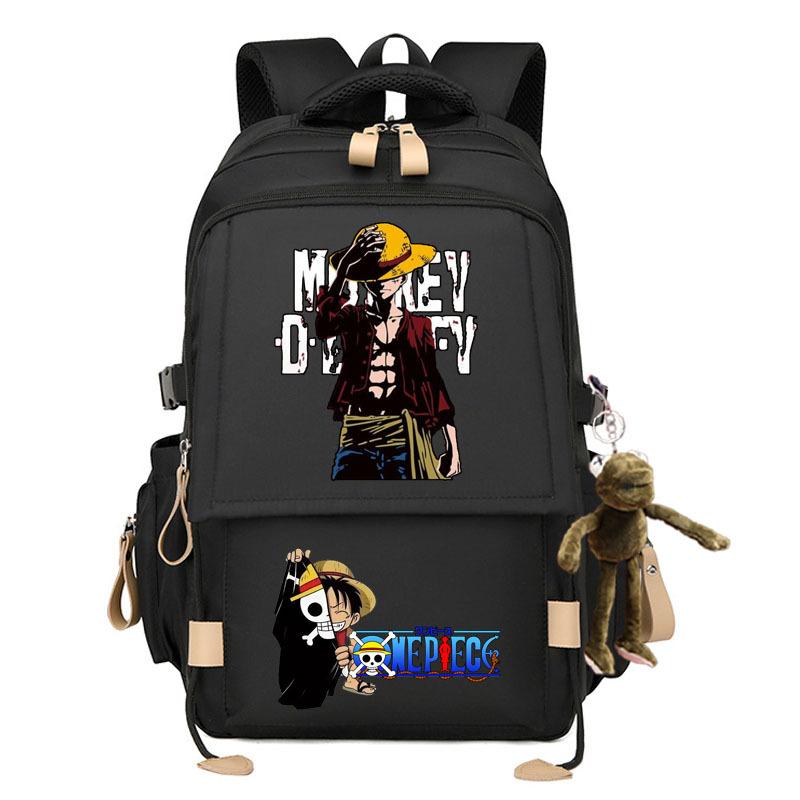 One Piece themed large-capacity stylish backpack for students. 7529 KTB