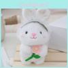 Soft Plush Bunny Keychain Cute Cartoon Teddy Bear Stuffed Toy Keyring