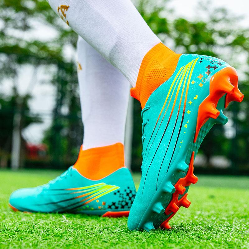 Мужские футбольные бутсы TF/FG, футбольные бутсы до щиколотки для мужчин, подростков, взрослых, бутсы для тренировок на траве, кроссовки 35-47