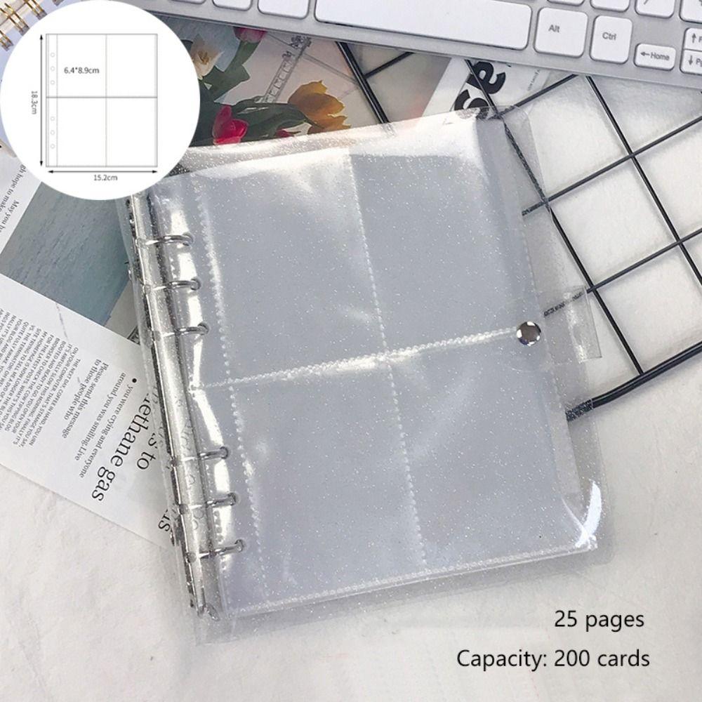 Фотоальбом с несколькими карманами, INS Idol Cards, коллекционная книга, мини-переплет с отрывными листами, Star Chaser