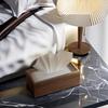 Minimalist Wood Napkin Box High-end Quality Creative Paper Towel Holder Elegant Decorative Paper Box Home Use