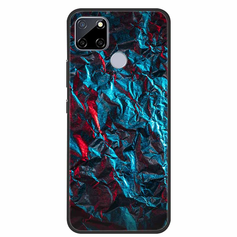 Чехол для Realme C25 Мраморный Силиконовый ТПУ Мягкий Чехол для Телефона Для OPPO Realme C25S C25 S Funda Ударопрочный Coque RMX3191 Capa