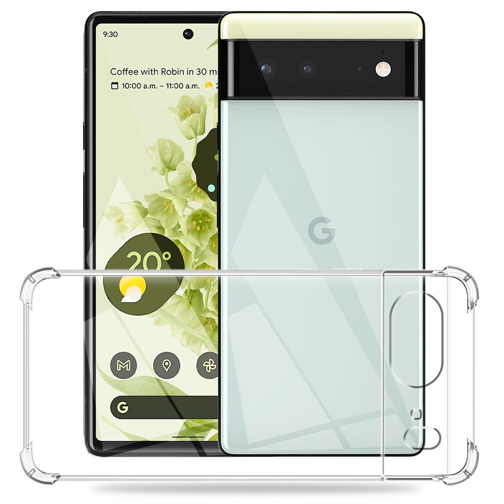 Противоударный чехол Airbag TPU для Google Pixel 6 Pro 6A Coque, прозрачный мягкий силиконовый чехол для телефона Pixel 6, защитный чехол, новые Fundas