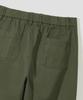 AGOD Wide Big Pocket Cotton Cargo Elastic Pants [Khaki]