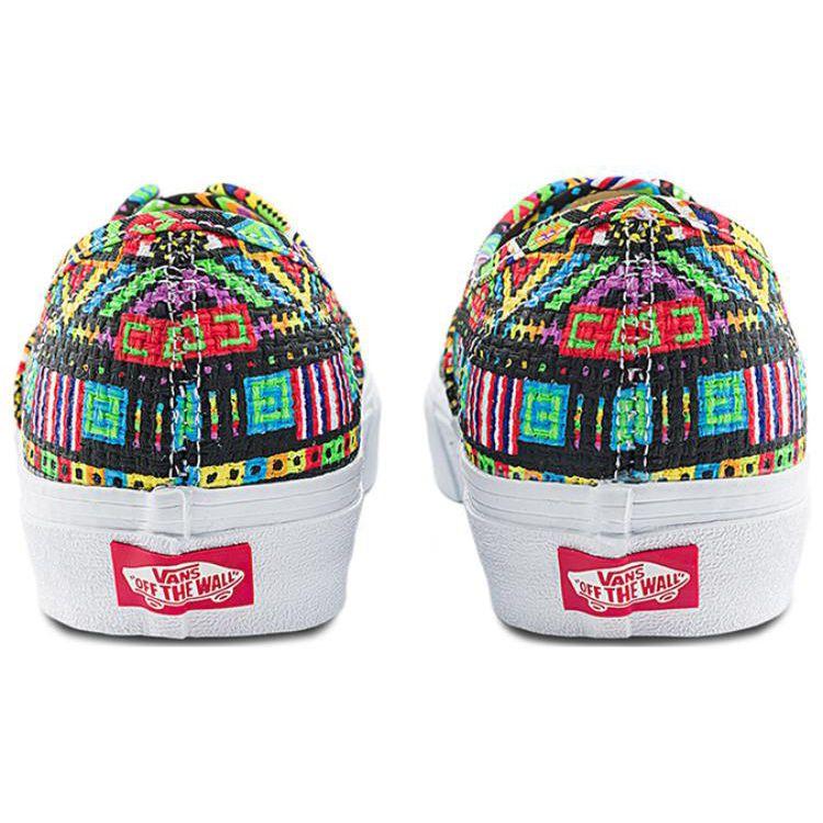 CLOTTEE x Vans Authentic Пиксельная Вселенная - Разноцветные Унисекс Кроссовки True-White VN000EE36GL