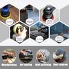 Metal Pneumatic Orbital Sander 5 Inch Air Polisher Durable Polishing Machine  Auto Detailing