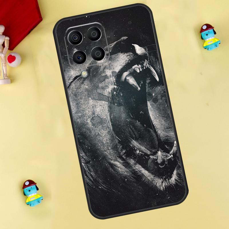 Roaring Lion Case For Samsung Galaxy M33 M15 M55 M31 M13 M12 M14 M06 M16 M36 M56 M53 M32 M52 M35 M34 M54