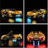 Комплект светодиодной подсветки Kyglaring для набора модели Lego Technic McLaren P1, совместимый с Lego 42172, наборы Lego в комплект не входят(Классическая версия)