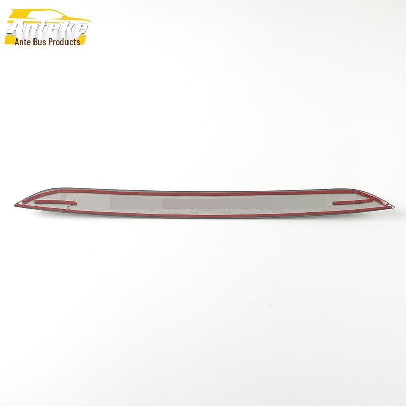 Fenglanda Stainless Steel Tailgate Trim: Fits 22 Models, Anti-Scratch, Rear Decorative Sticker