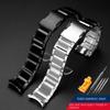 Для Casio металлическая стальная ремешок EQB-500/EQB-501/EQB-800 EQB-800BL Сплошной изогнутый конец Ремешок для часов 22 мм мужские аксессуары для ремешка часов