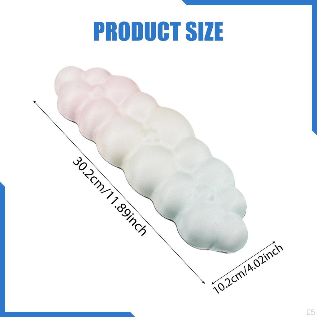 Keyboard Wrist Computer Arm Rest AntiSlip Laptop Desk Elbow Pad Cushion for Game Family Friends