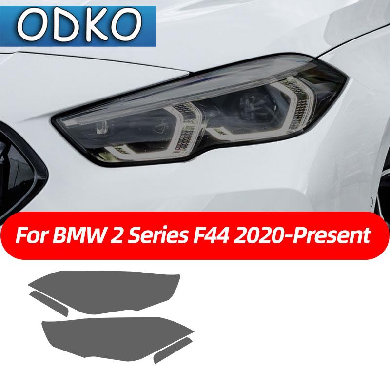 Черная smoked TPU наклейка Защитная пленка для фар автомобиля Для BMW F40 F22 F44 F30 F31 G20 F34 F32 F36 F10 G30 F06 F07 F12 F01 G11
