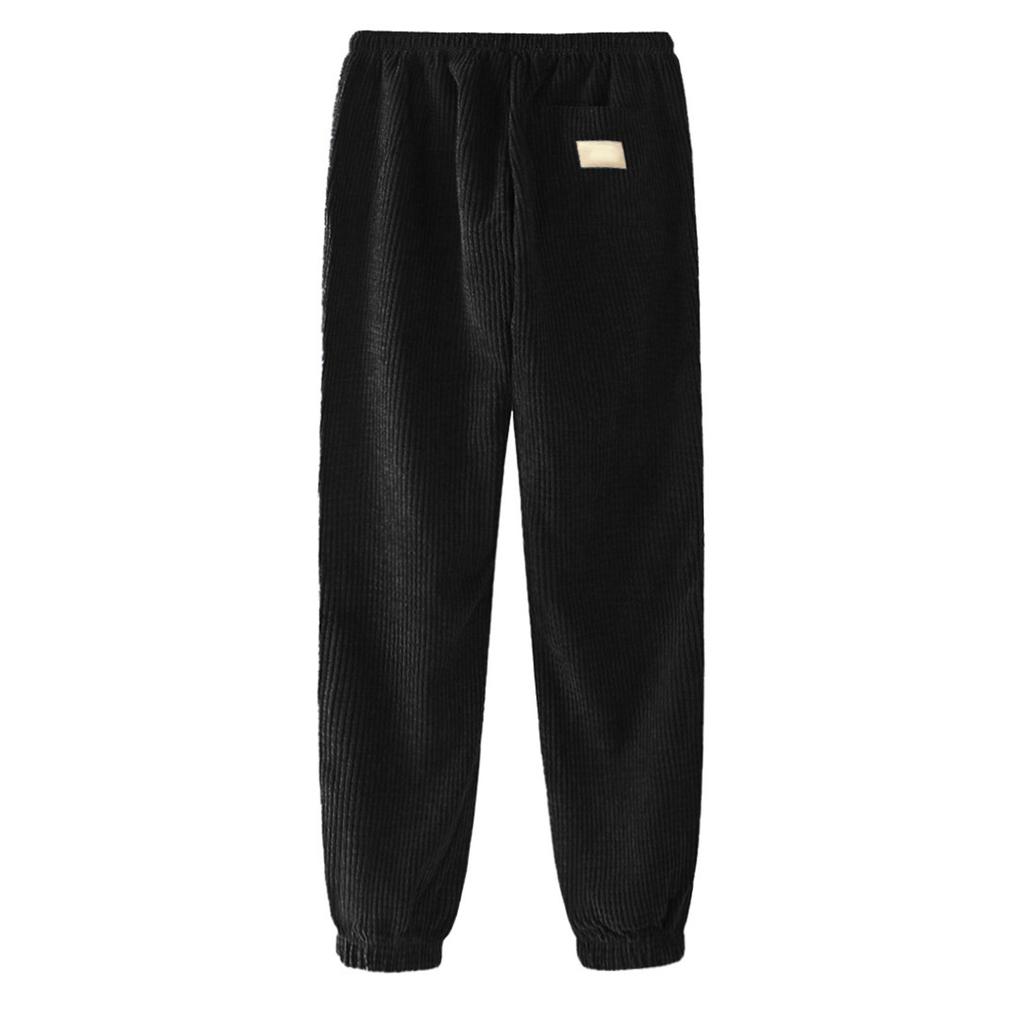 Мужские осенние маленькие клетчатые повседневные спортивные брюки Мужские однотонные повседневные брюки с завязками