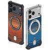 Phone Case IPhone 16 Pro Max 17 18 Metal Carbon Fiber Rotating Stand Heat Dissipation