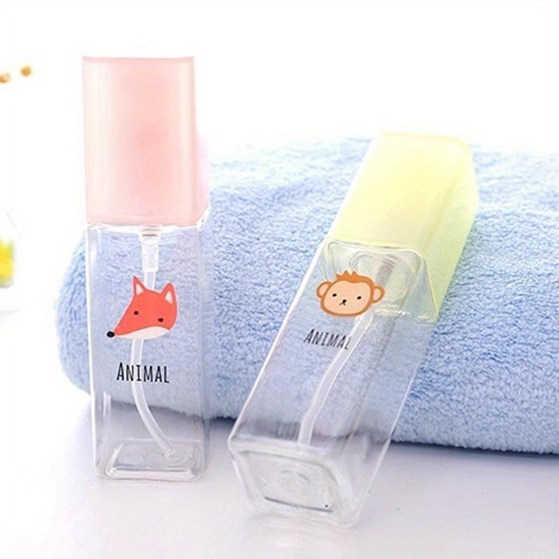 1 шт. 50 мл Дорожный прозрачный мультяшный пластиковый спрей Многоразовая бутылка Маленькая мини пустая Многоразовая Ск ЛС