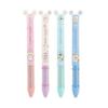 4 pcs Mini Ear Dual Color Ballpoint Pen ABS Two-color Gel Pen Funny Student Writing Pen  School Home
