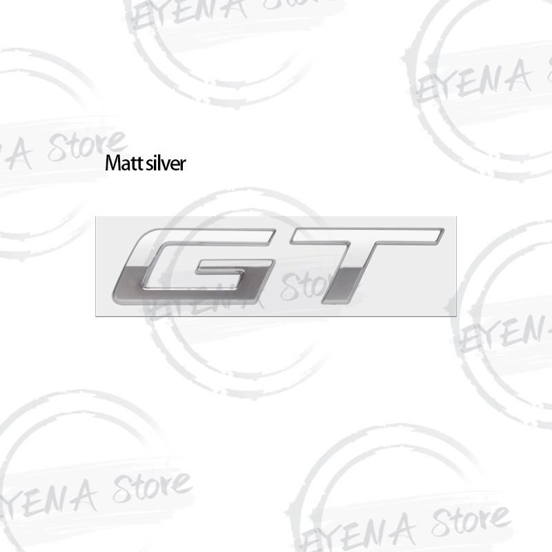 GT Logo 2025 New Lettering Metal Badge Stickers Car Rear Trunk Body Emblem For Peugeot 308 208 3008 408 2008 4008 5008 508 RCZ