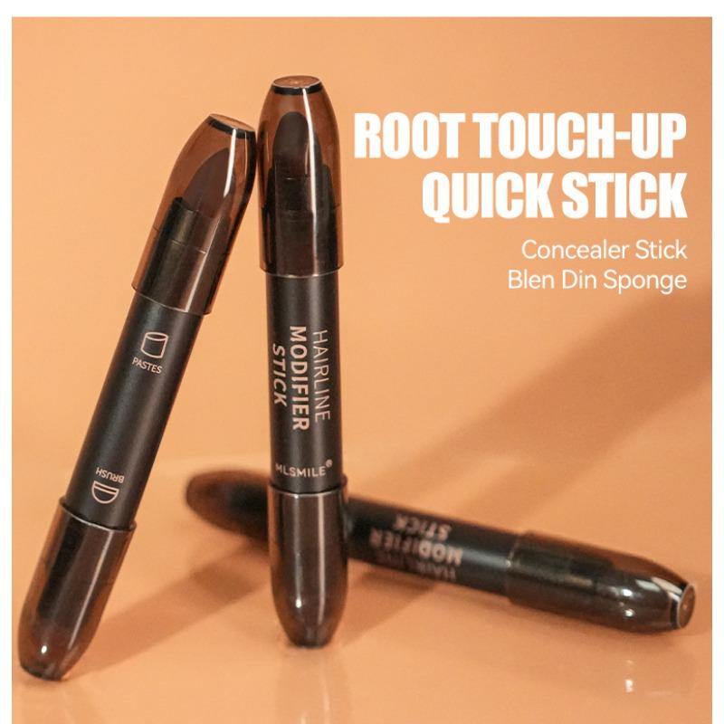 Двухсторонний карандаш для волос с головкой-щеточкой, многофункциональный карандаш для отбеливания и придания дополнительного цвета