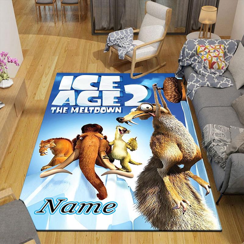 Custom 1Pc Ice Age Collision Course Rug Office Carpet Indoor Outdoor Entrance Doormat Nonslip Soft And Comfortable Living Room D91677