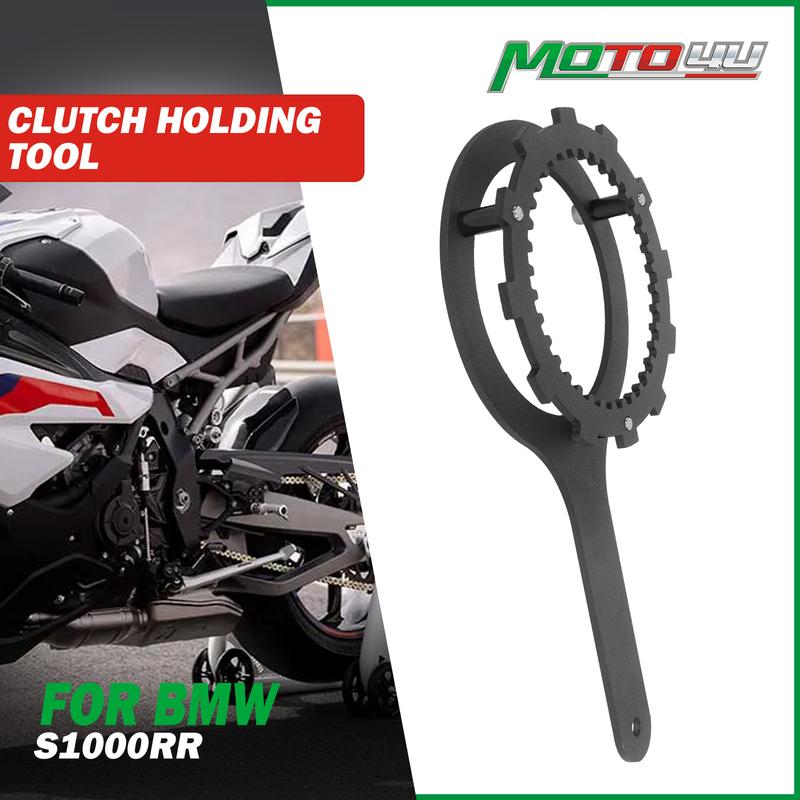 MOTO4U Для BMW S1000RR S1000/RR Инструмент для удержания сцепления Аксессуары для мотоциклов Инструменты для обслуживания Черное порошковое покрытие