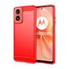Ударопрочный Мягкий Чехол из Углеродного Волокна для Motorola Moto G84 G64 G54 G34 G24 G04 G04s Чехол Резиновый Силиконовый Бампер Защита Задней Крышки