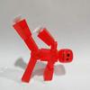 2 шт случайных цветов Stikbot экран анимации игрушки сарай куклы с игрушками-присосками
