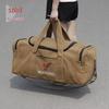 Men's Extra Large Thickened Canvas Shoulder Bag - Travel & Luggage Bag for Moving and Storage