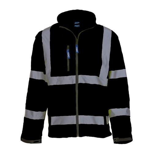 Yoko Unisex Adult 2 Band Hi-Vis Soft Shell Jacket
