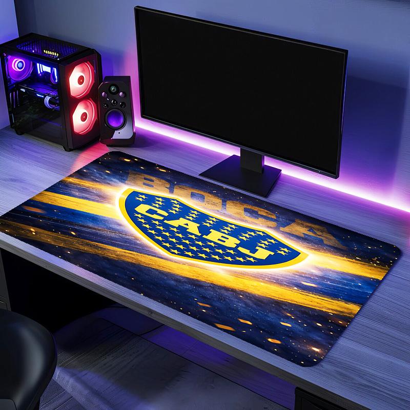 Club Atlético Boca Juniors Mouse Pad - Non-Slip Rubber Base, Smooth Surface for Work,Gaming,Office,And Home Use, Desk Mouse Pad