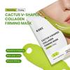 V-Lifting Mewing Band with Cactus Cooling Reduce Puffiness & Pore Tightening for Visible Pore Care Ear-Loop Facial Mask