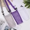 With Strap Portable Visible Bag Mug Holder Sport Water Bottle Cover Water Bottle Bag Beverage Bag Mesh Cup Pouch,1PCS