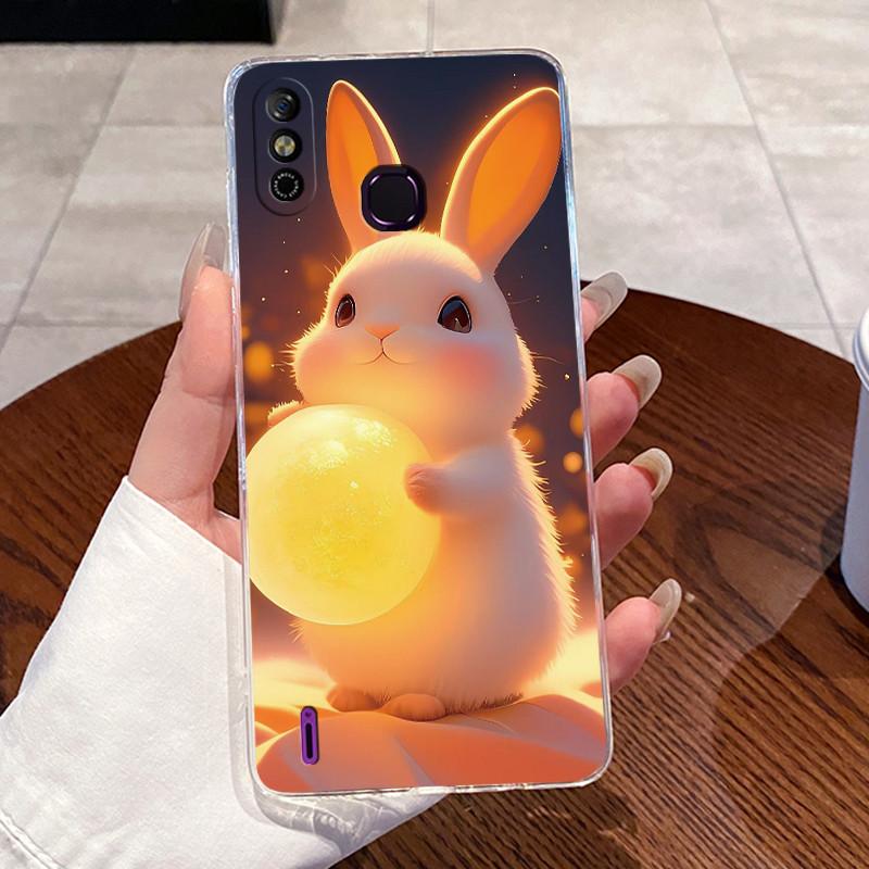 For Infinix Smart 4 Case Transparent Luxury Dragon Cute Cool Boys Girls Soft Bumper For Infinix Smart 4 4c X653 X653C Phone Case