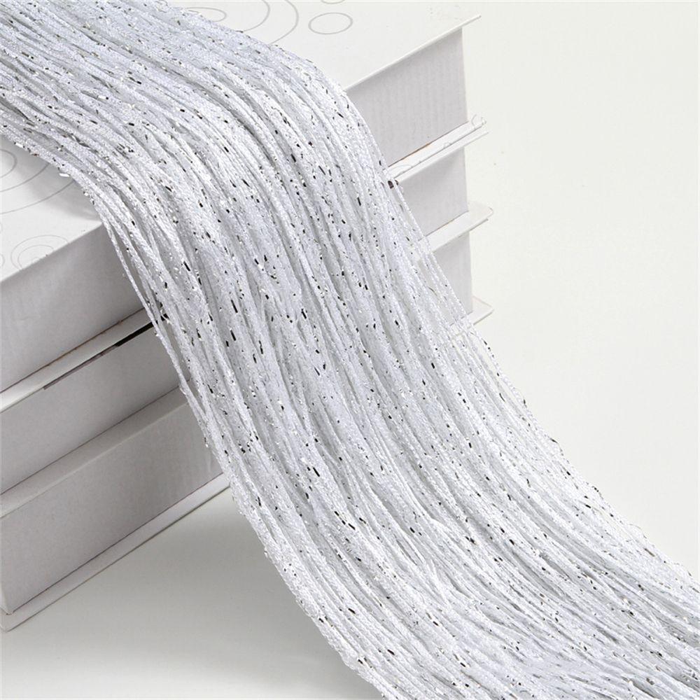 Net Window Curtains Hanging Beaded Curtains Glitter String Curtain Door Fly Screen Screen Panel