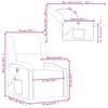 Electric Massage Chair Pink Velvet