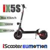 iScooter IX5S Electric Dirt Scooter with Bag, 1000W, 48V15Ah, 45km/h Max Speed, 11" Large Wheel, Full Suspension, Dual Disc Brakes, Folding E-Scooter