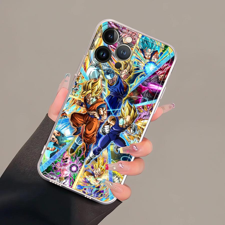 Чехол для телефона Dragon Ball Крутой Популярный Мягкий для iPhone 17 Pro Max 7 8 14 Plus Air 15 XS Max 11 12 Mini 16 XR 13 Pro