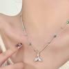 Women's Green Mermaid Tail Beaded Necklace
