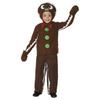 Smiffys Childrens/Kids Gingerbread Man Christmas Costume Set