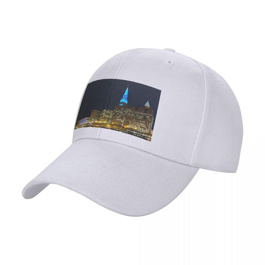 Tower City Blue Baseball Cap Luxury dad hat Vintage Hood Hats Man Womens