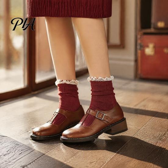 Stylish Socks for Loafers Ruffle Crew Women, Cotton Frilly Lace Socks, Soft Breathable Fashionable Leg Warmers Boots Casual Ankles Daily Wear