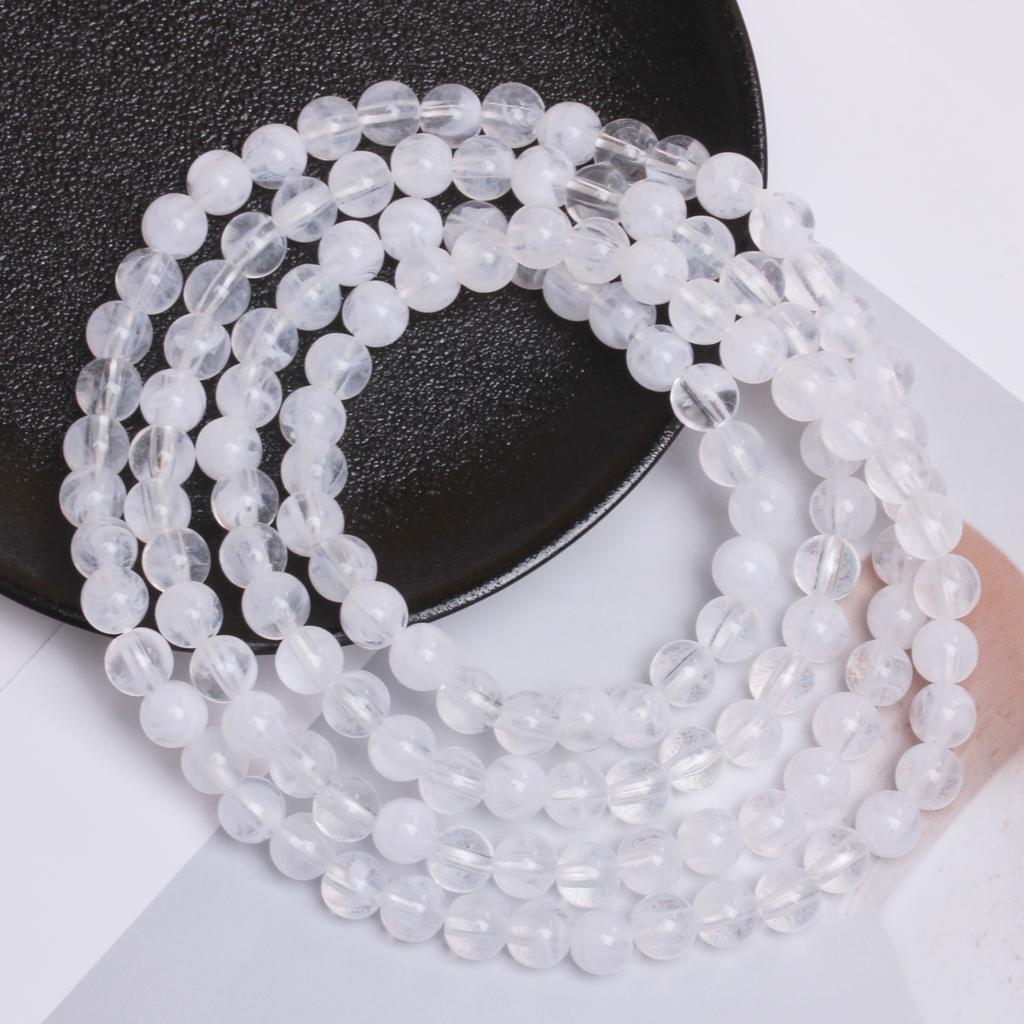 Креативные 30 шт. бисерные аксессуары имитация нефрита камень облака эффект смолы изготовление ювелирных изделий мода ручная работа браслет ожерелье аксессуары круглый 8 мм