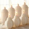DIY Ramadan Candle Dome Building Silicone Mold Handmade Aroma Candle Gypsum Resin Mold Ramadan Candle Making Supplies&